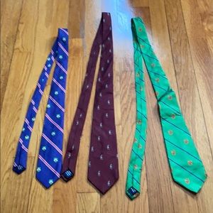 3 ralph Lauren ties